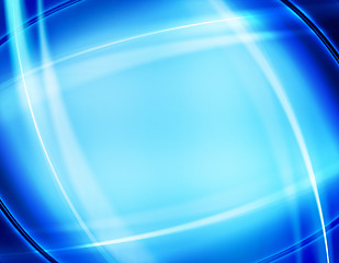 Image showing design of blue abstract background