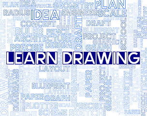 Image showing Learn Drawing Means Educated Training And Educating