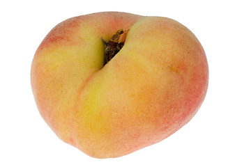 Image showing Single donut peach