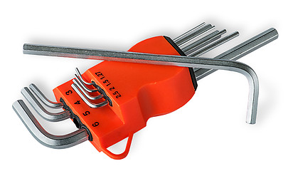 Image showing Set allen wrench