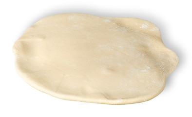 Image showing Roll out the dough piece horizontally