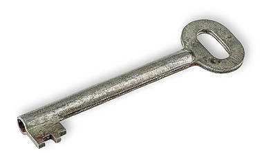 Image showing Old rusty big key