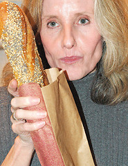 Image showing French bread.