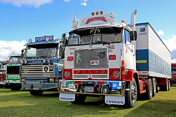 Image showing Classic Volvo F88 Show Truck 