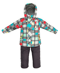 Image showing Childrens snowsuit fall