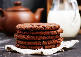 Image showing chocolate cookies