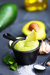 Image showing avocado sauce