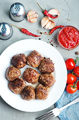 Image showing meatballs