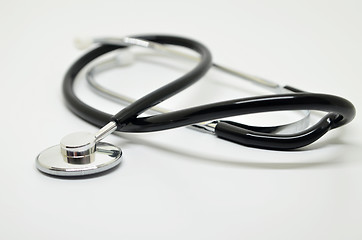 Image showing Medical stethoscope isolated