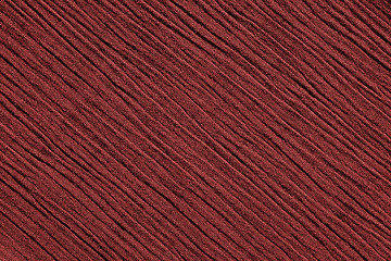 Image showing Red crinkled fabric background texture
