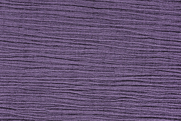 Image showing Heather purple crinkled material background texture