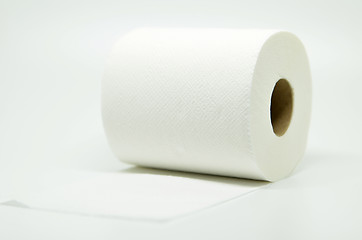 Image showing Roll of toilet paper