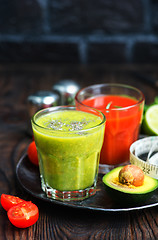 Image showing smoothies