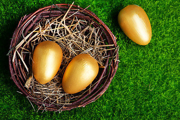 Image showing easter eggs