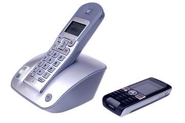 Image showing Wireless and mobile phones