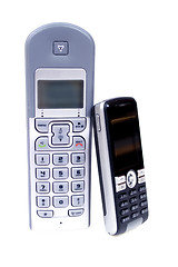 Image showing Wireless and mobile phones