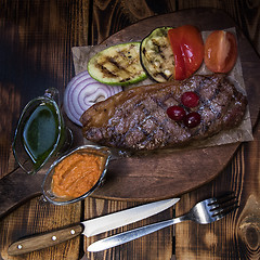 Image showing grilled beef steak