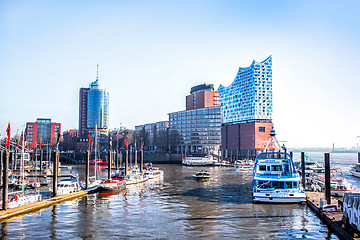 Image showing view of Hamburg city