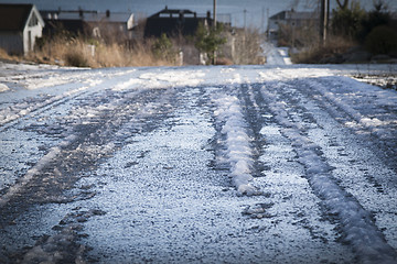 Image showing Icy Road