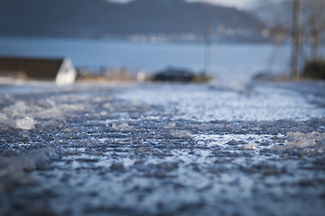 Image showing Icy Road