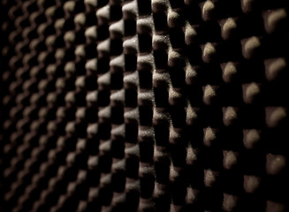 Image showing foam rubber acoustic material