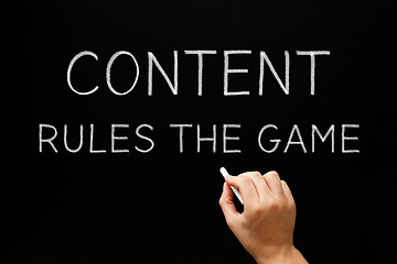 Image showing Content Rules The Game