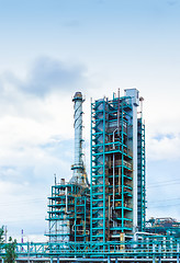 Image showing Oil Refinery Factory