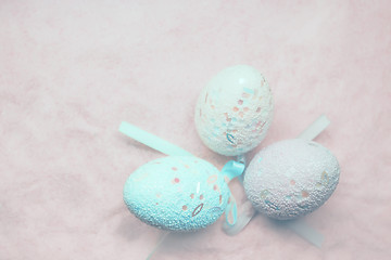 Image showing Pastel Easter Eggs