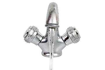 Image showing Close-up of tap