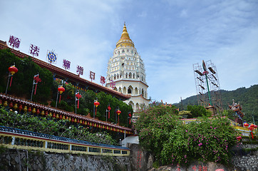 Image showing Buddhist temple Kek Lok Si in Penang