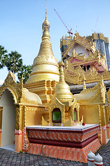 Image showing Popular Burmese Temple in Penang, Malaysia