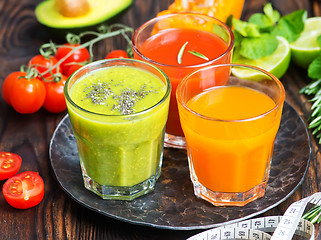 Image showing smoothies