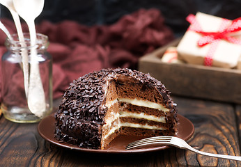 Image showing chocolate cake