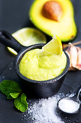 Image showing avocado sauce