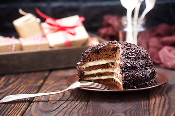 Image showing chocolate cake