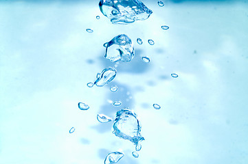 Image showing Bubble in water