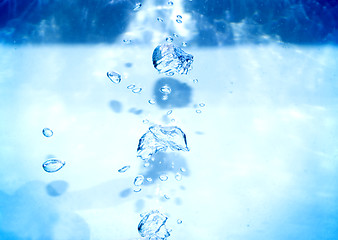Image showing Bubble in water
