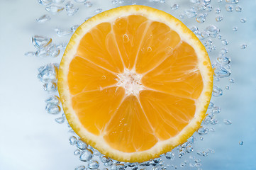Image showing Tangerine slice