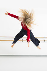 Image showing female dancer in action
