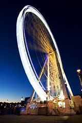 Image showing Big ferris wheel