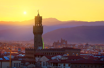 Image showing Plazzo Vecchio tower