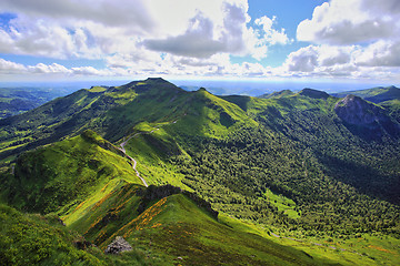 Image showing View from Puy de Sancy