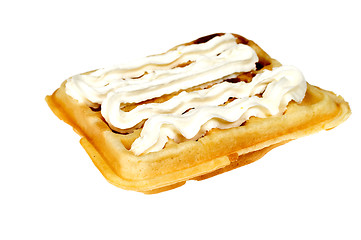 Image showing Belgian waffle
