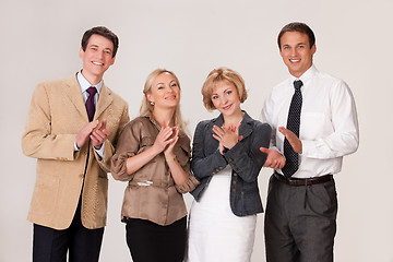 Image showing Young Professional People