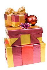 Image showing Christmas gifts