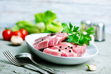 Image showing raw meat