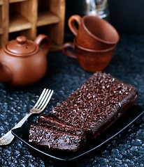 Image showing chocolate cake