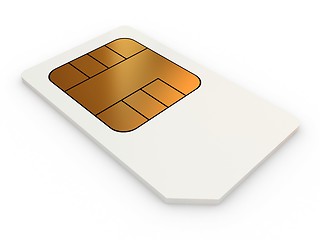 Image showing Mini-SIM card