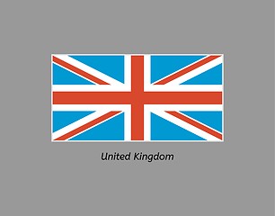 Image showing flag of united kingdom