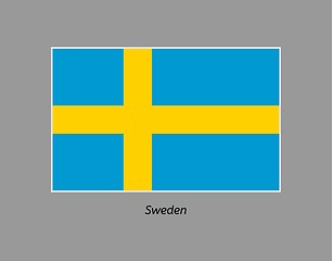 Image showing flag of sweden